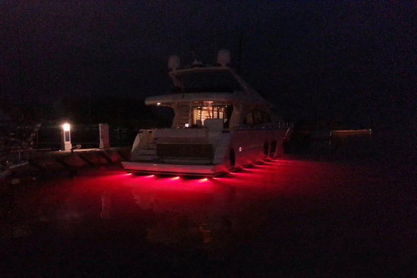 RGB Underwater Drain Plug LED Boat Light – Easy-Install Waterproof Marine Light with Remote for Boats & Yachts