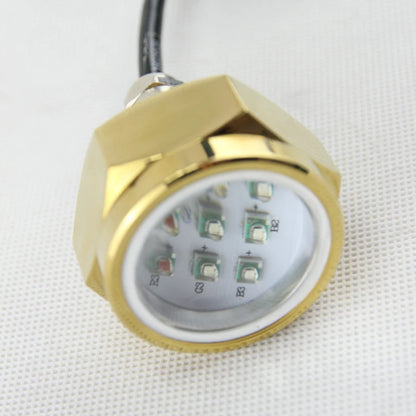 RGB Underwater Drain Plug LED Boat Light – Easy-Install Waterproof Marine Light with Remote for Boats & Yachts