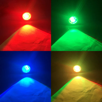 RGB Underwater Drain Plug LED Boat Light – Easy-Install Waterproof Marine Light with Remote for Boats & Yachts