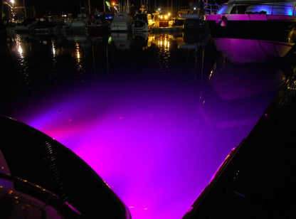 RGB Underwater Drain Plug LED Boat Light – Easy-Install Waterproof Marine Light with Remote for Boats & Yachts